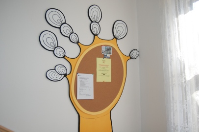 Snímek interiéru obecního úřadu