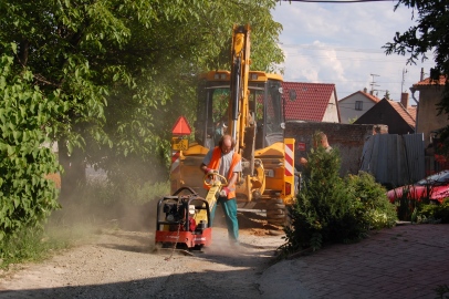 Obrázek galerie stavba kanalizace