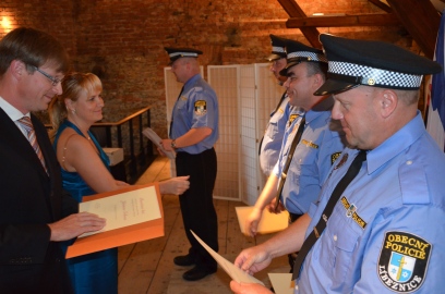 Obrázek galerie slavnostní slib strážníků