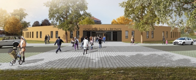 Vstupní brána nové školy