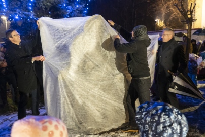 Odhalení nového betléma 2018