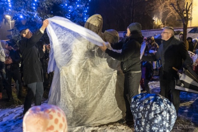 Odhalení nového betléma 2018