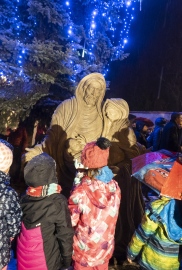 Odhalení nového betléma 2018