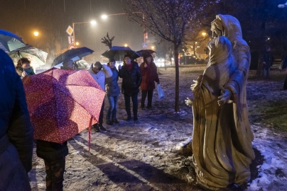 Odhalení nového betléma 2018