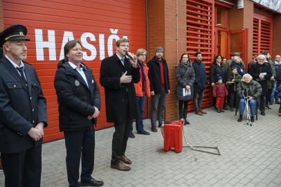 Otevření hasičské zbrojnice