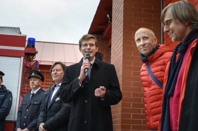 Otevření hasičské zbrojnice