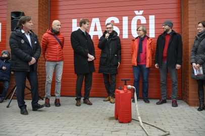 Otevření hasičské zbrojnice