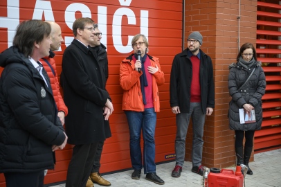 Otevření hasičské zbrojnice