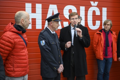Otevření hasičské zbrojnice