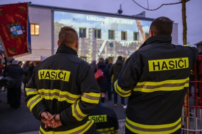 Otevření hasičské zbrojnice