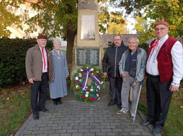 Položení věnce 28.10.2022
