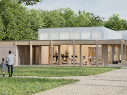 Vítězný návrh sportovního pavilonu