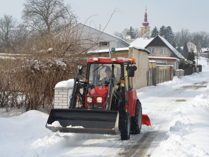 Ilustrační obrázek Úklid sněhu