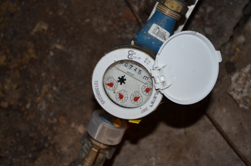 Ilustrační obrázek vodoměr